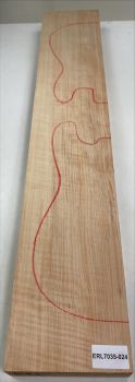 Body Alder, European AA natur, 2-pcs., Unique Piece #023